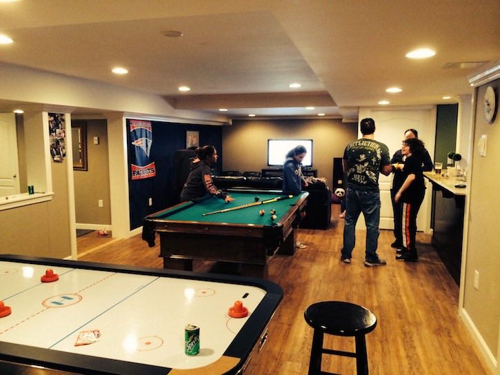 Basement Rec Rooms & Game Room Ideas Boston, MA, South Shore Kaks